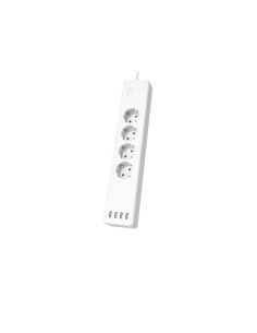 Hama | Regleta Inteligente WiFi con 4 enchufes y 4 USB (Enchufe