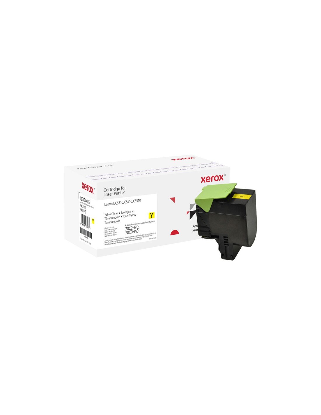 El tóner Everyday™ Amarillo de Xerox es compatible con Lexmark 70C2HY0/70C0H40, Capacidad alta