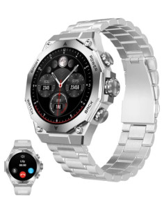 Smartwatch Ksix Titanium Plateado: ¡Increíble Funcionalidad!