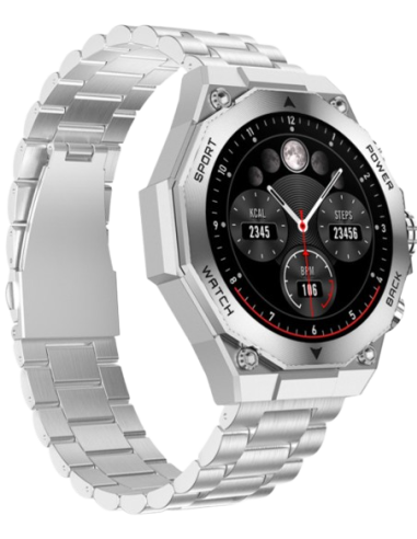 Smartwatch Ksix Titanium Plateado: ¡Increíble Funcionalidad!