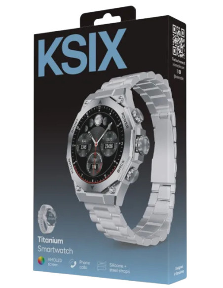 Smartwatch Ksix Titanium Plateado: ¡Increíble Funcionalidad!