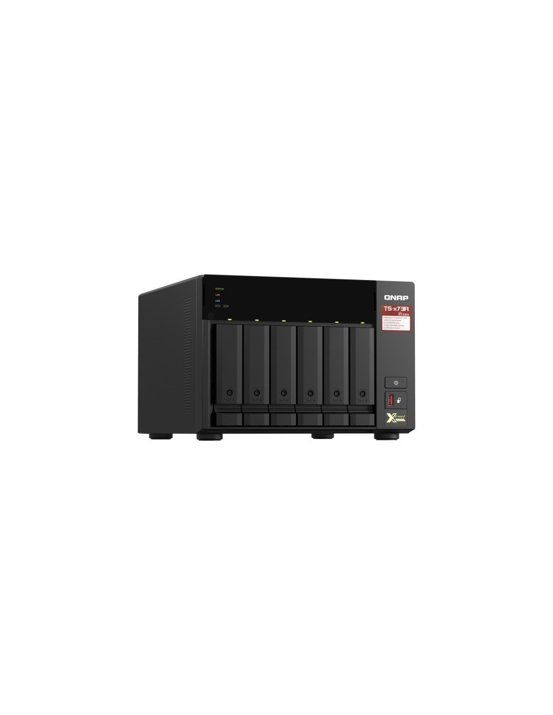 QNAP servidor de almacenamiento NAS Torre Ethernet V1500B 2.5", 3.5", M.2 Negro