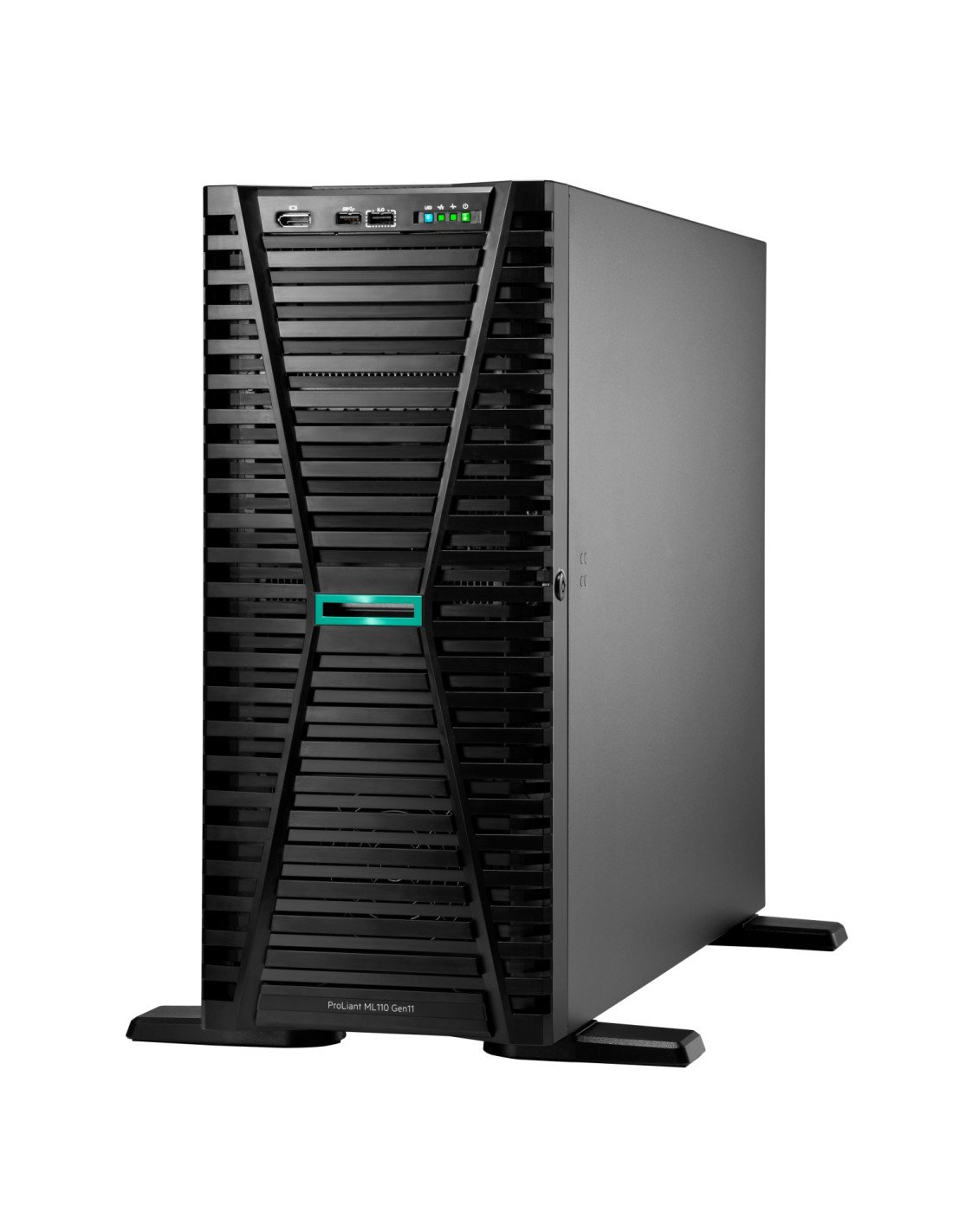 HPE ProLiant Servidor ML110 Gen11 3508U 2.1 GHz 8 núcleos 1P 32 GB-R VROC 4 LFF 2 HDD de 2 TB fuente redundante 2x1000W UE