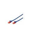 LATIGUILLO RJ45 UTP CAT-6 2M EWENT AZUL EW-6U-020B