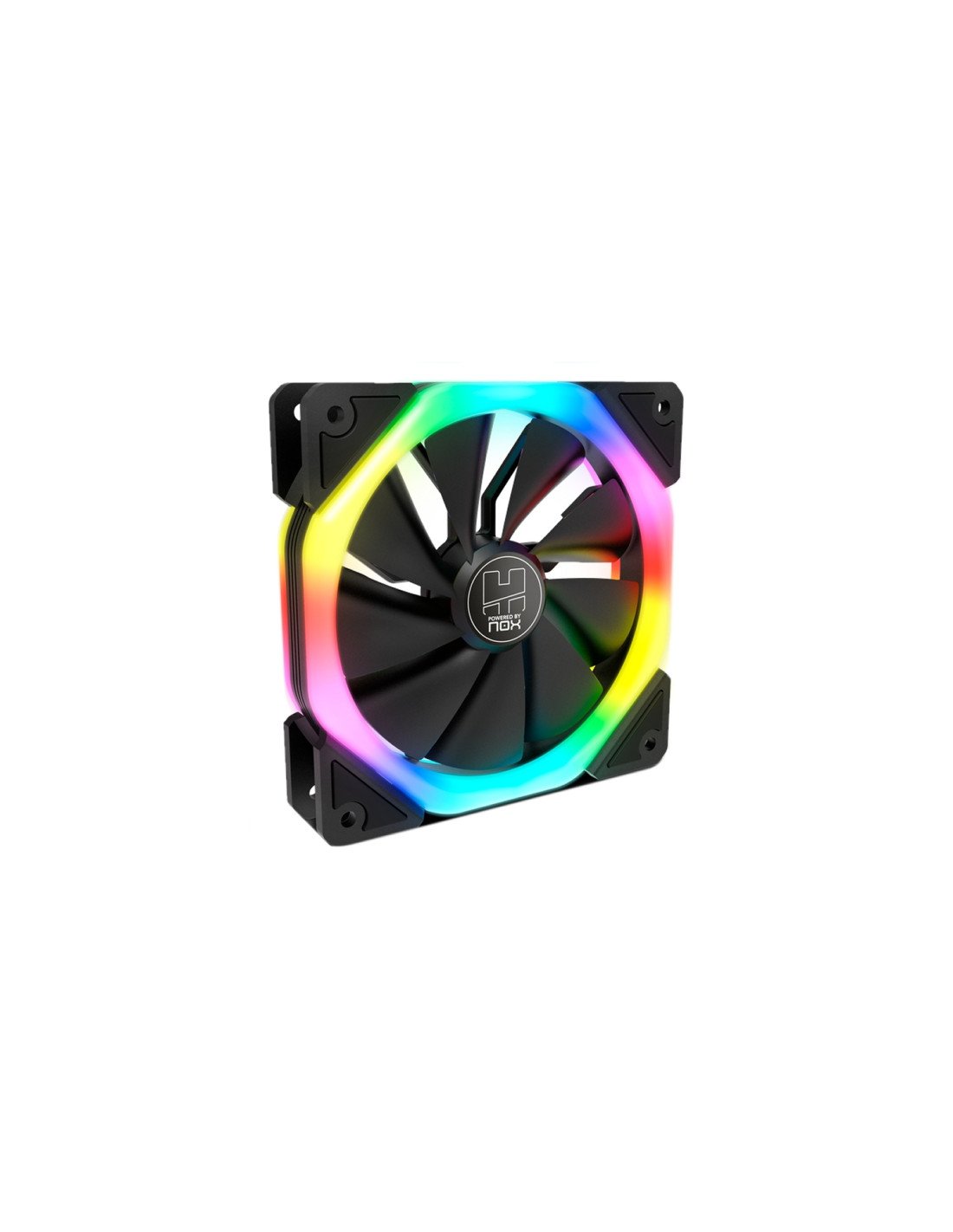 VENTILADOR CAJA NOX HUMMER S-FAN 120MM ARGB DUAL RING NXHUMMERSFAN