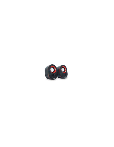 Equip 245332 altavoz Negro, Rojo Alámbrico 3 W