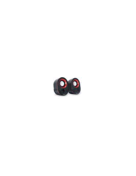 Equip 245332 altavoz Negro, Rojo Alámbrico 3 W