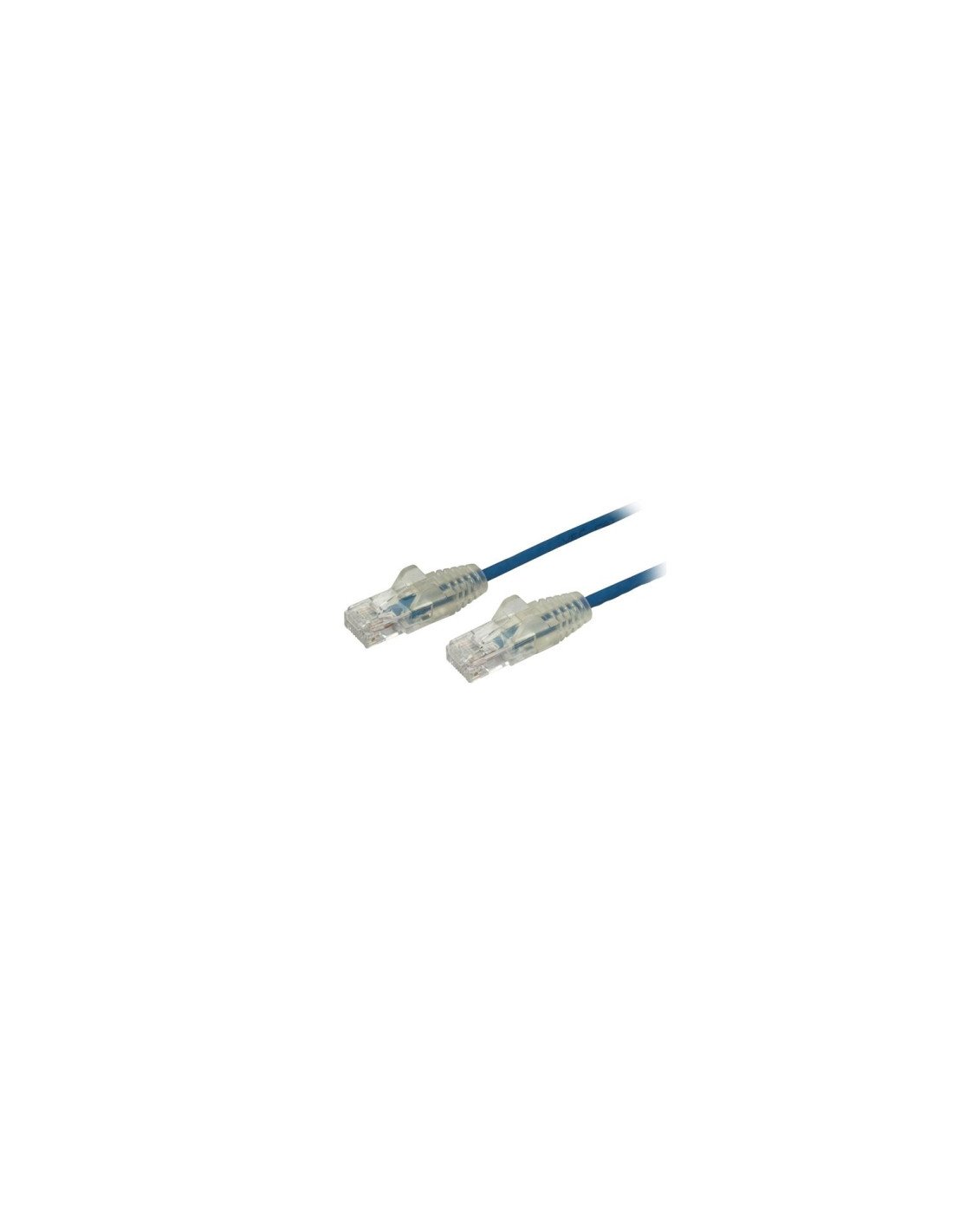 StarTech.com Cable de red CAT6 Delgado con Conectores RJ45 sin Enganches - 2M Azul