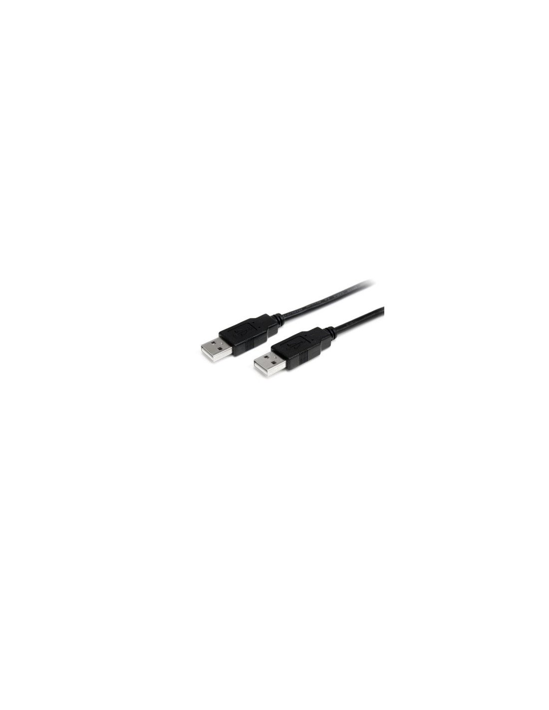 StarTech.com Cable de 1m USB 2.0 Alta Velocidad Macho a Macho - Negro