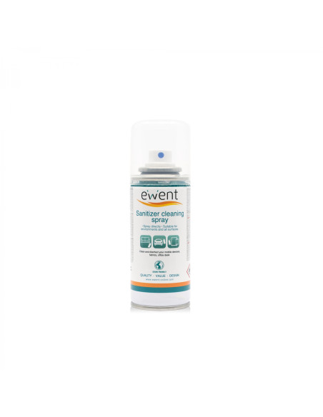 Ewent Spray desinfectante para superficies universal limpieza de equipos EW5675