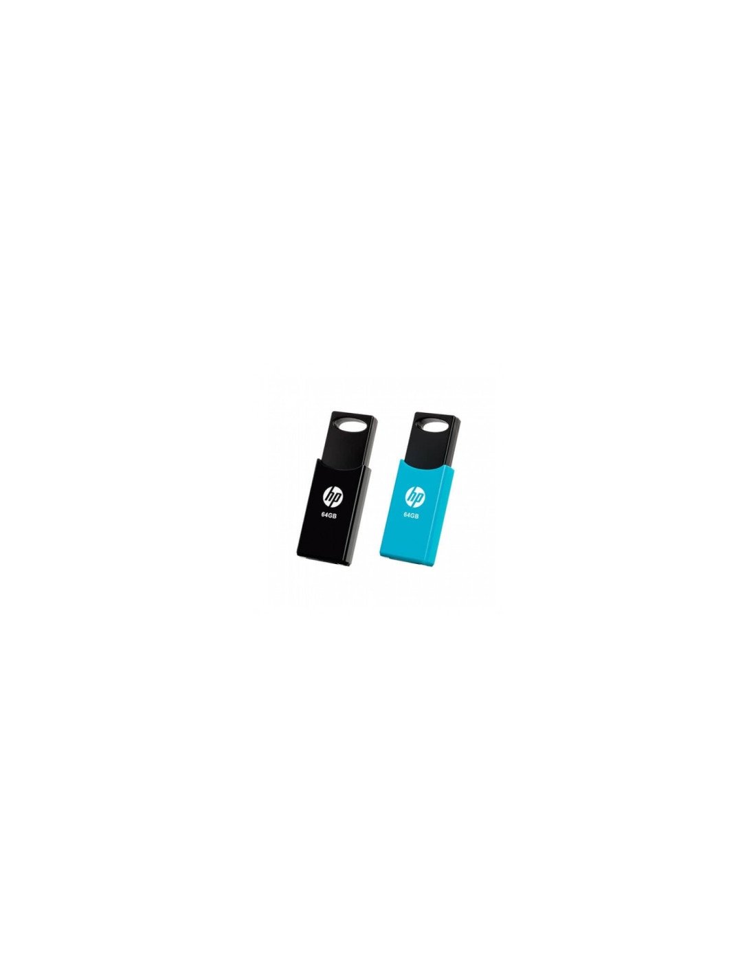 HP HPFD212-64-TWIN Pendrive USB 2.0 64gb v212w negro azul