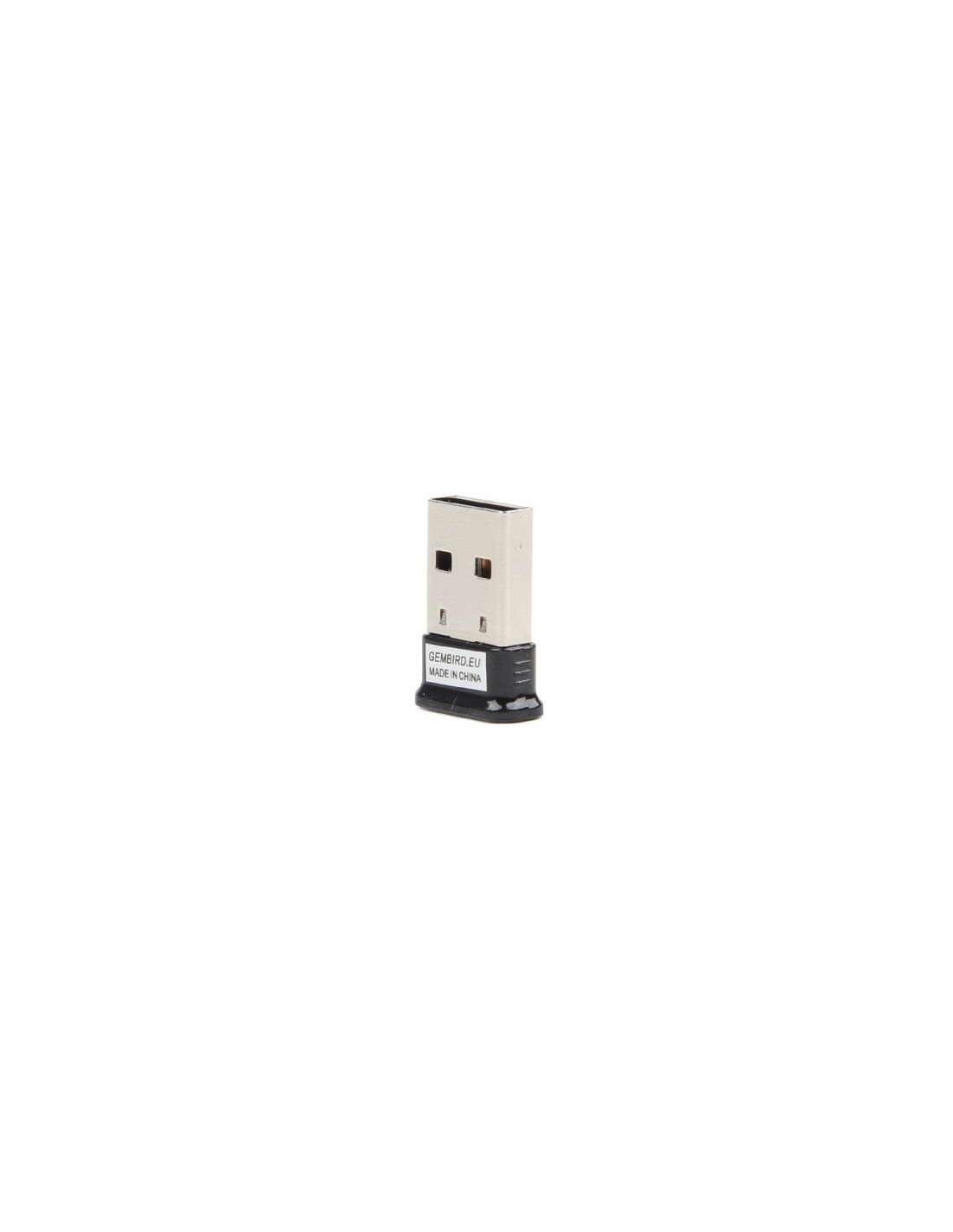 GEMBIRD adaptador y tarjeta de red Bluetooth 24 Mbit/s USB 2.0 Negro, Plata