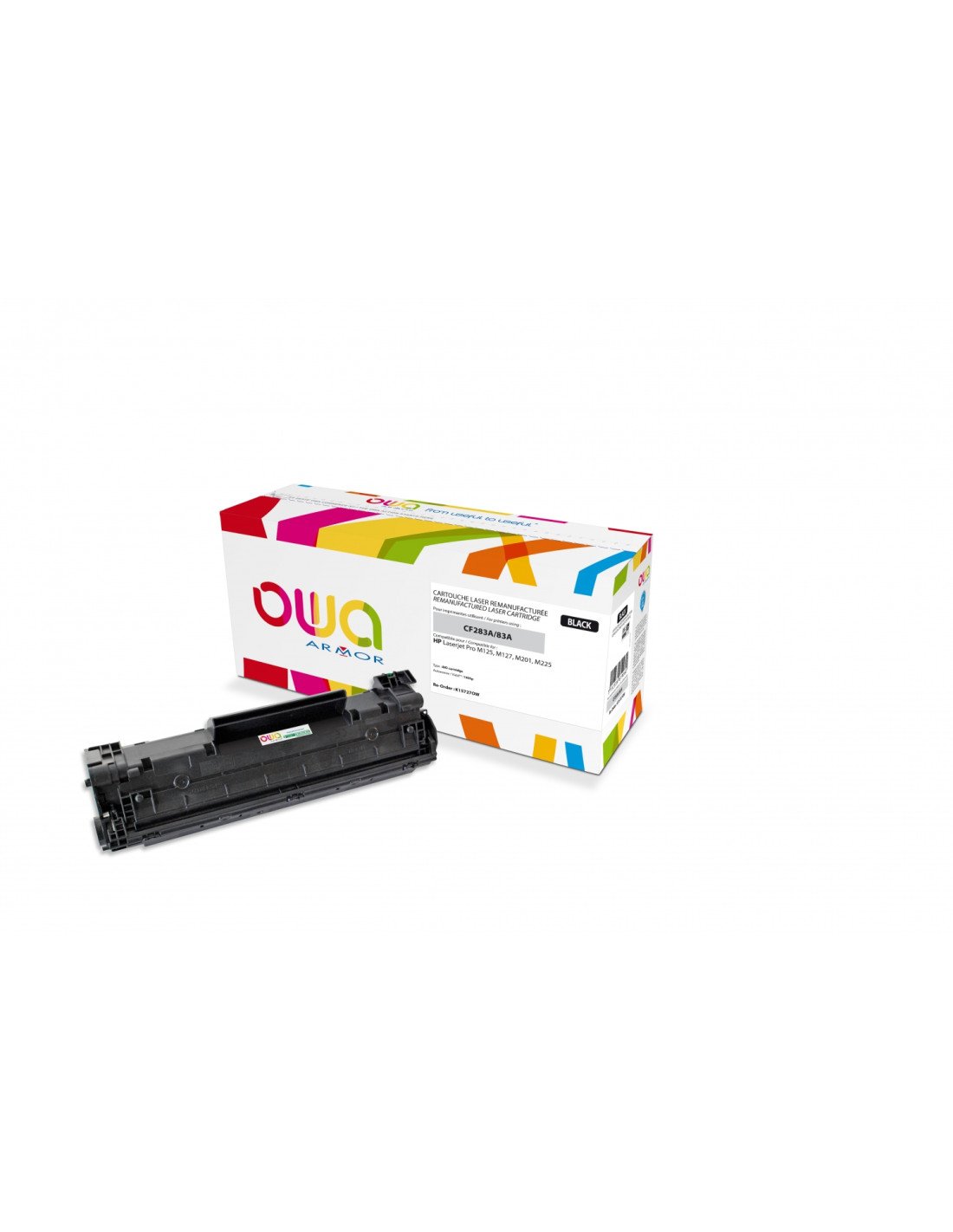 Armor K15727OW cartucho de tóner 1 pieza Negro