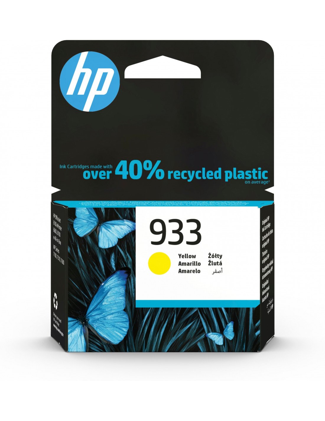 Hp 933 cartucho de tinta original rendimiento estandar amarillo