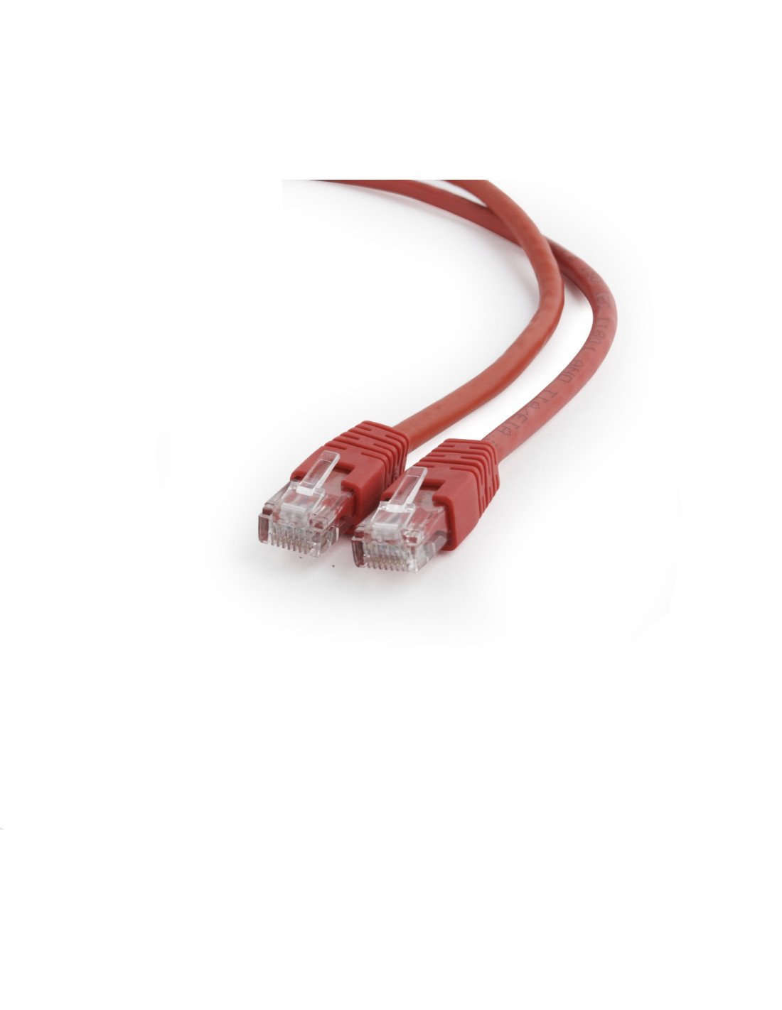 Gembird PP6U-3M/R latiguillo de red cat6 U/UTP 3m rojo