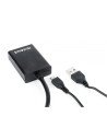 Gembird A-VGA-HDMI-01 adaptador de cable de vÍ­deo 0,15 m HDMI 19 pin Negro