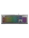 GENESIS Rhod 500 RGB teclado USB QWERTY Portugués Negro, Plata