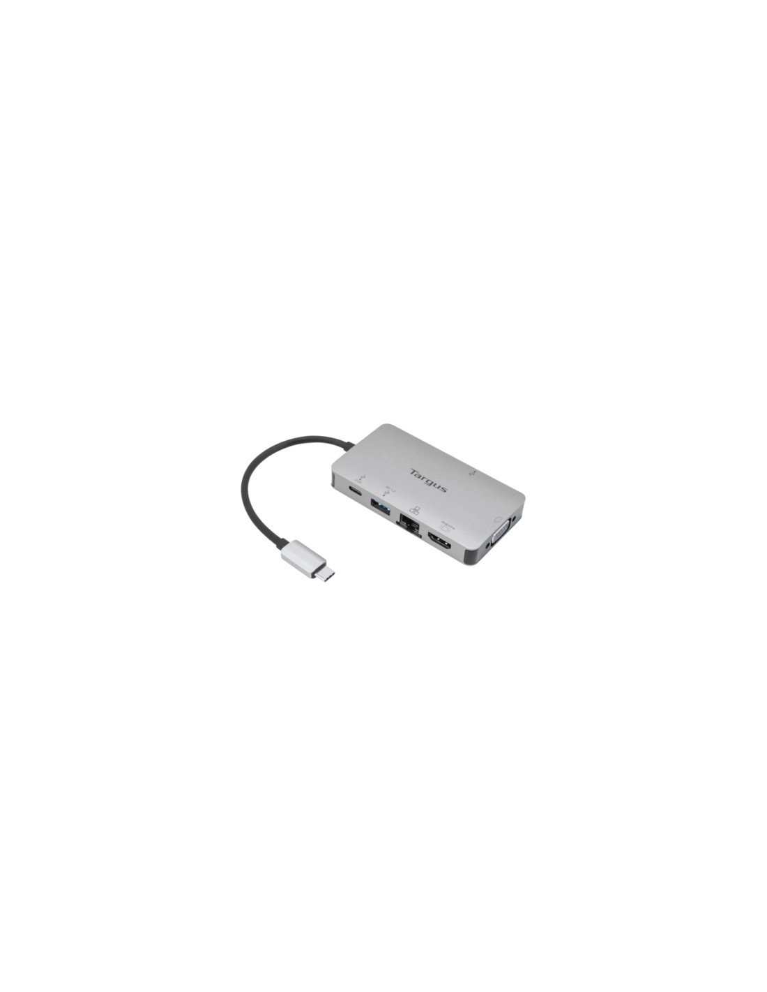Targus DOCK419 Alámbrico USB 3.2 Gen 1 (3.1 Gen 1) Type-C Gris
