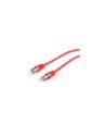 Gembird PP6-0.5M/R Latiguillo de red rj45 Cat6 F/UTP 0.5m rojo