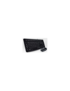 Logitech Desktop MK120 teclado USB QWERTZ Alemán Negro