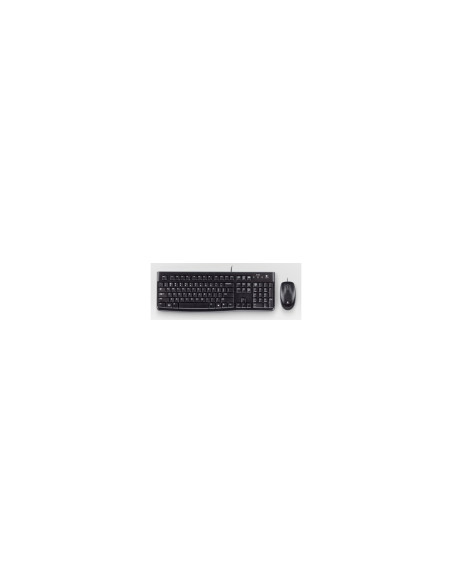 Logitech Desktop MK120 teclado USB QWERTZ Alemán Negro