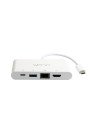 Sveon SCT504 hub de interfaz USB 3.2 Gen 1 (3.1 Gen 1) Type-C 5000 Mbit/s Blanco