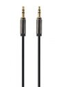 Gembird Cable CCAP-444-0.75M (Mini Jack M - Mini Jack M 0,75m black color) cable de audio 3,5mm Negro