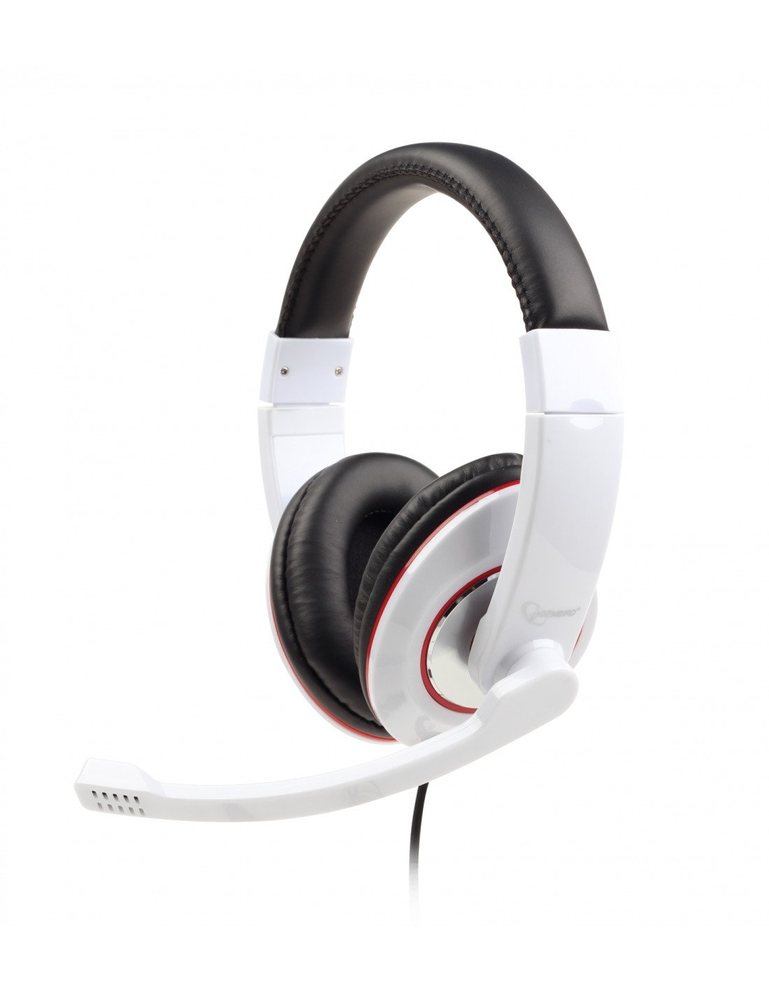 Gembird MHS-001-GW auricular y casco Auriculares Alámbrico Diadema Llamadas/Música Blanco