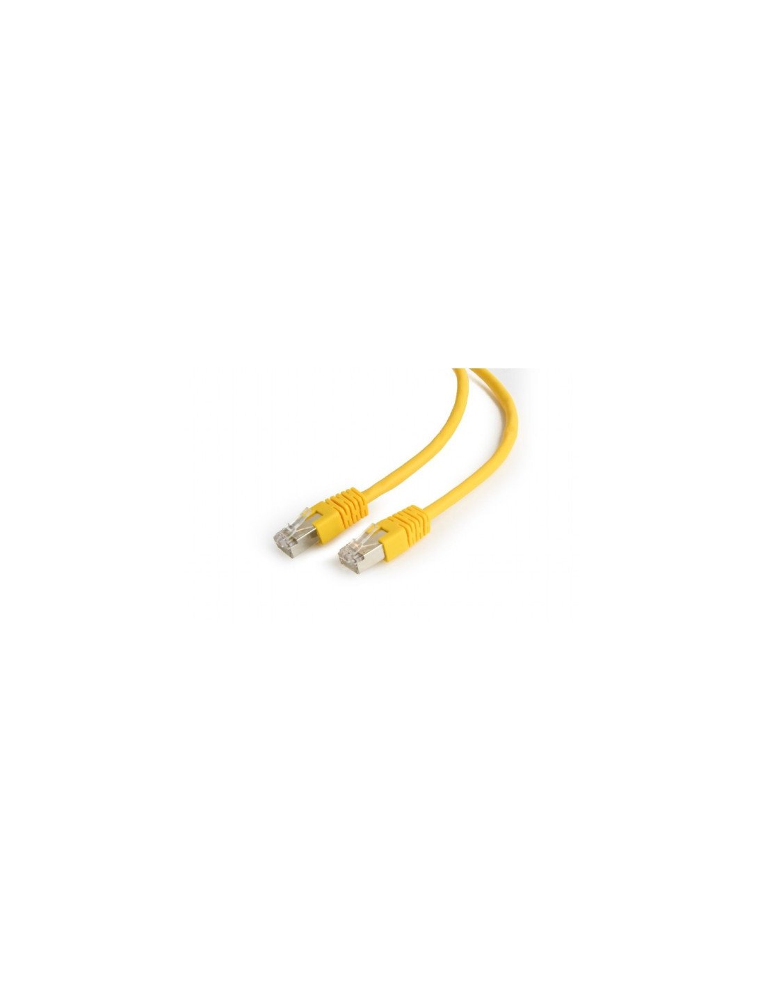 Gembird PP6-0.25M/Y cable de red Amarillo 0,25 m Cat6 F/UTP (FTP)
