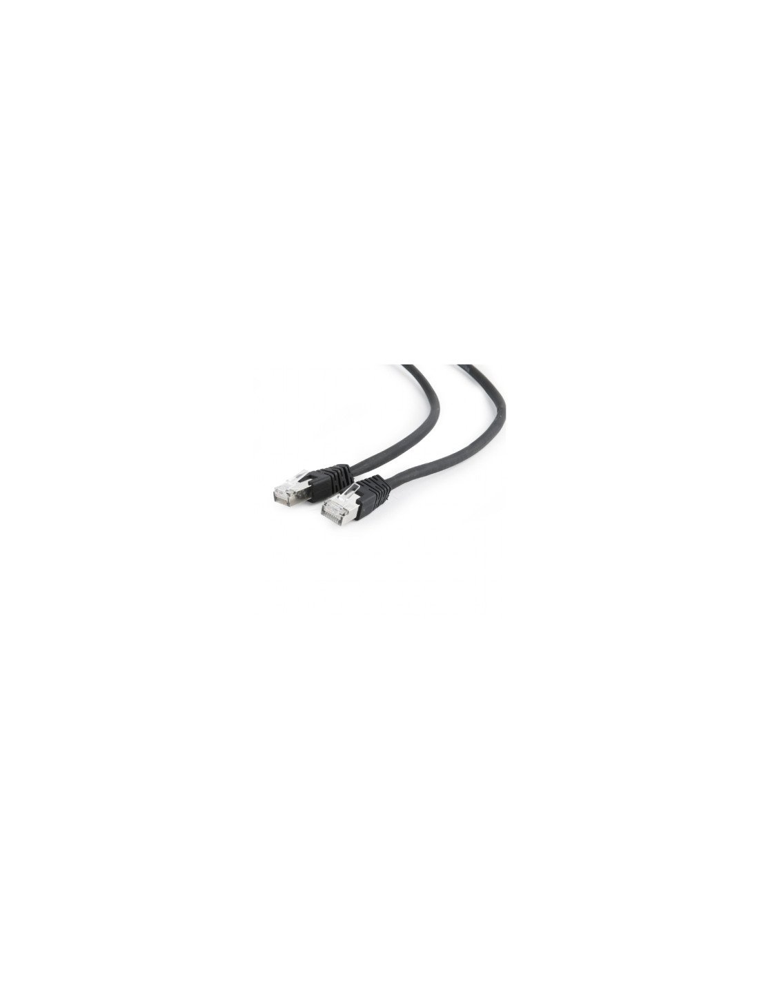 Gembird PP6A-LSZHCU-BK-2M cable de red Negro Cat6a S/FTP (S-STP)
