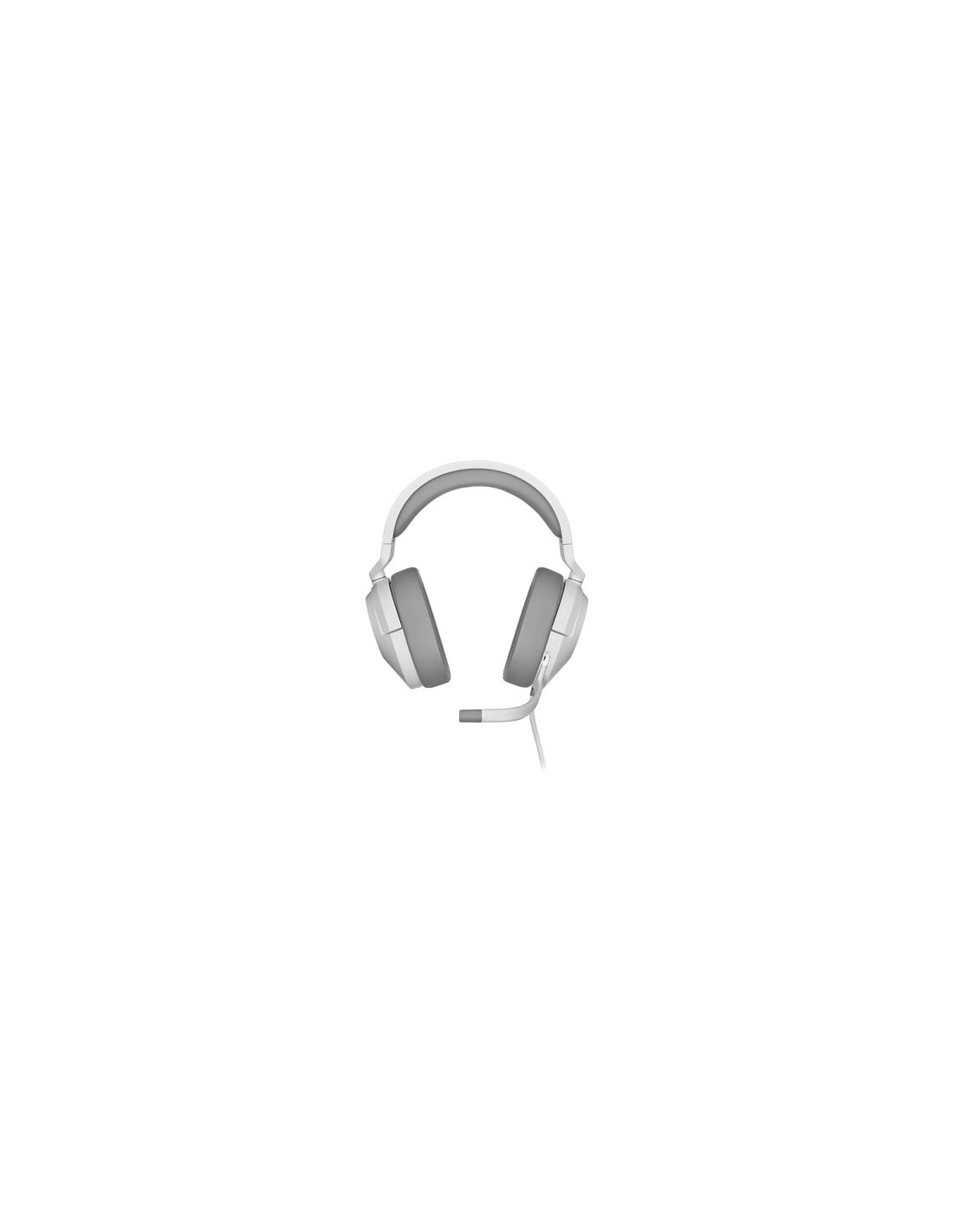 Corsair HS55 STEREO Auriculares Alámbrico De mano Juego Blanco