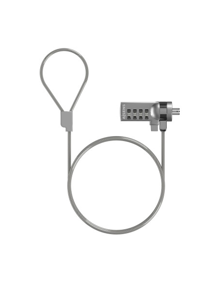 AISENS Cable de Seguridad con Cerradura de Combinacion para