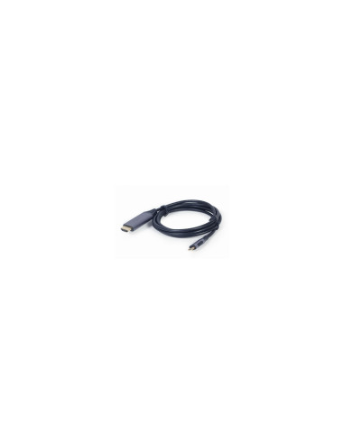Gembird CC-USB3C-HDMI-01-6 adaptador de cable de vÍ­deo 1,8 m USB Tipo C HDMI tipo A (Estándar) Negro, Gris