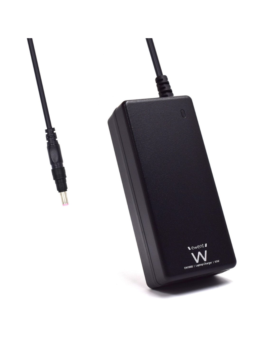 Ewent EW3896 adaptador e inversor de corriente Interior 65 W Negro