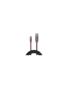 Lindy 36725 cable USB USB 2.0 5 m USB A Mini-USB B 0,48 Gbit/s Negro 2