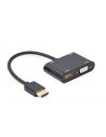 Gembird A-HDMIM-HDMIFVGAF-01 tarjeta y adaptador de interfaz HDMI, VGA