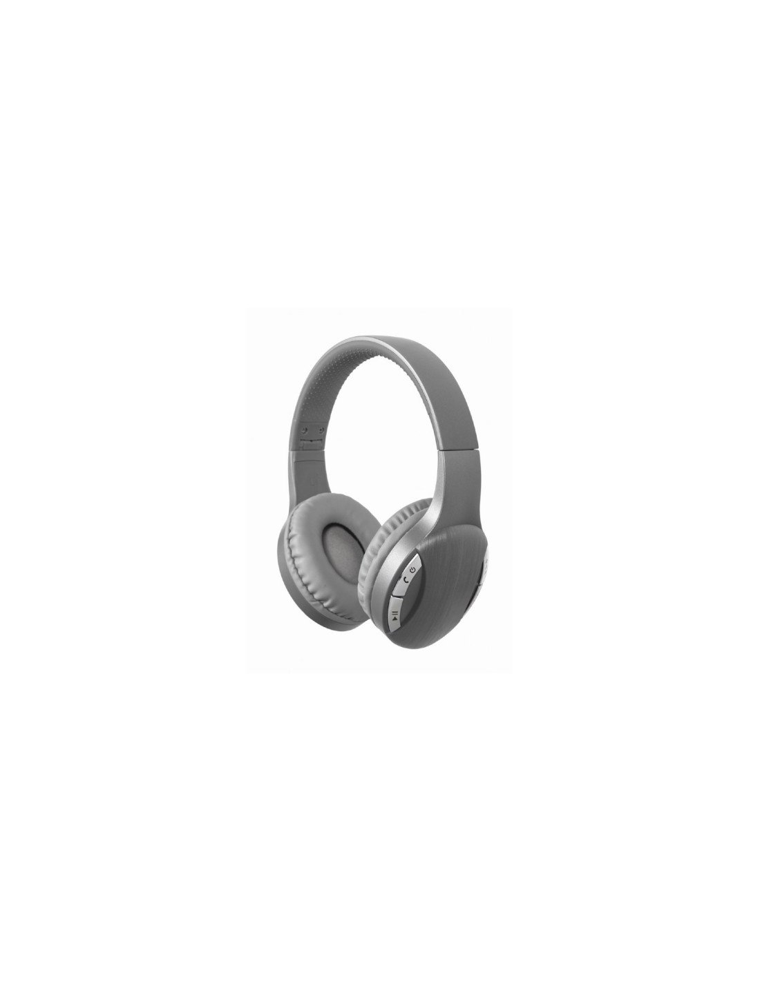 Gembird BTHS-01-SV auricular y casco Auriculares Inalámbrico y alámbrico Diadema Llamadas/Música MicroUSB Bluetooth Plata