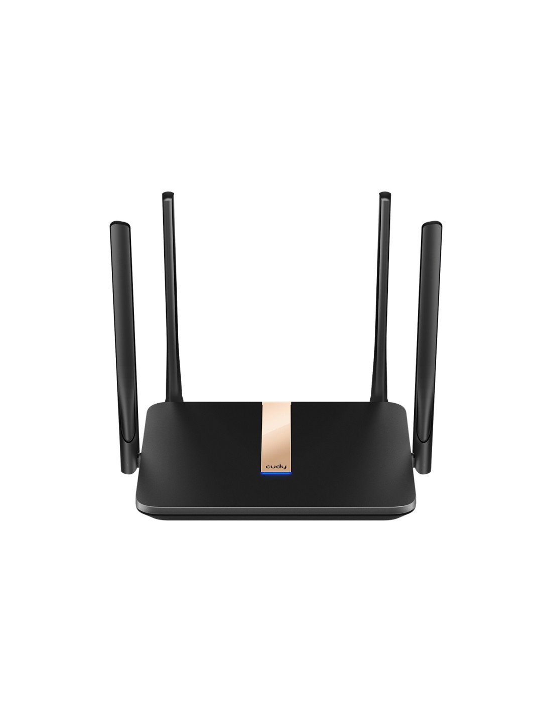 Cudy LT500D router inalámbrico Ethernet rápido Doble banda (2,4 GHz / 5 GHz) 4G Negro