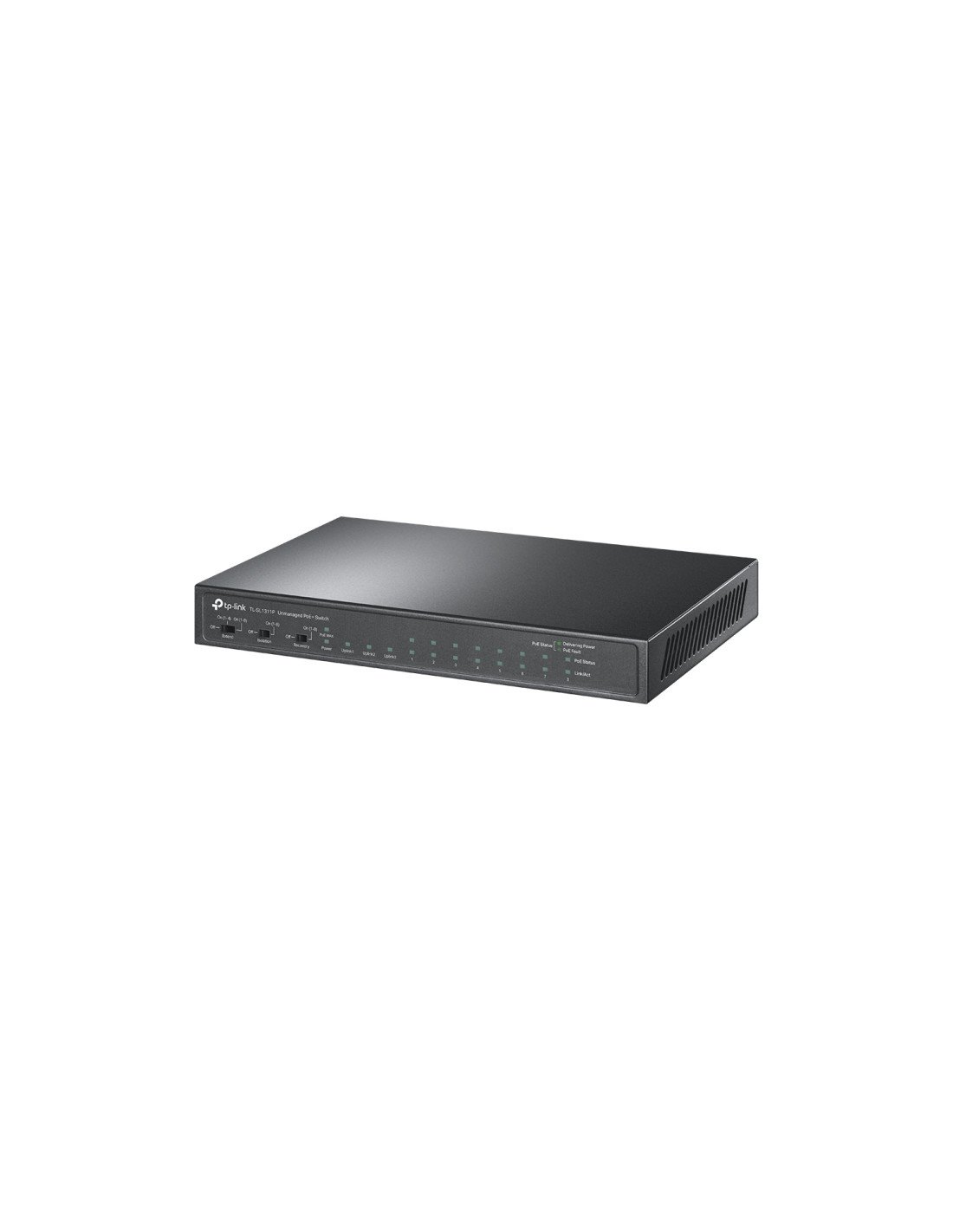 TP-Link TL-SL1311P switch Fast Ethernet (10/100) EnergÍ­a sobre Ethernet (PoE) Negro