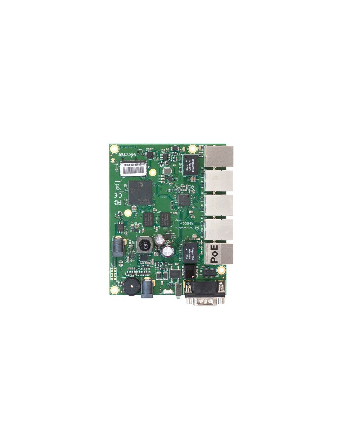 Mikrotik RB450Gx4 router Gigabit Ethernet Verde