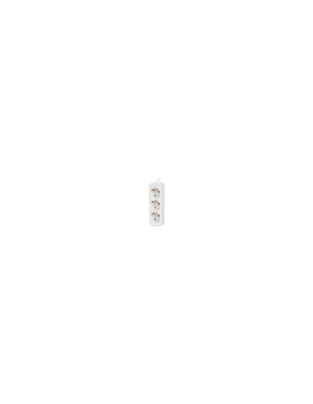 Lanberg PS0-03F-0150-W base múltiple 1,5 m 3 salidas AC Interior Blanco