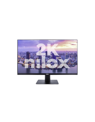 Nilox Monitor Desktop - Monitor 27", 2K, IPS, 100Hz, 2 HDMI, 1 DP,