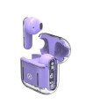 Celly SHEER Auriculares True Wireless Stereo (TWS) Dentro de oído Llamadas/Música Transparente, Violeta