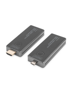 Digitus Extensor de vídeo 4K inalámbrico, 30 m (USB-C - HDMI)
