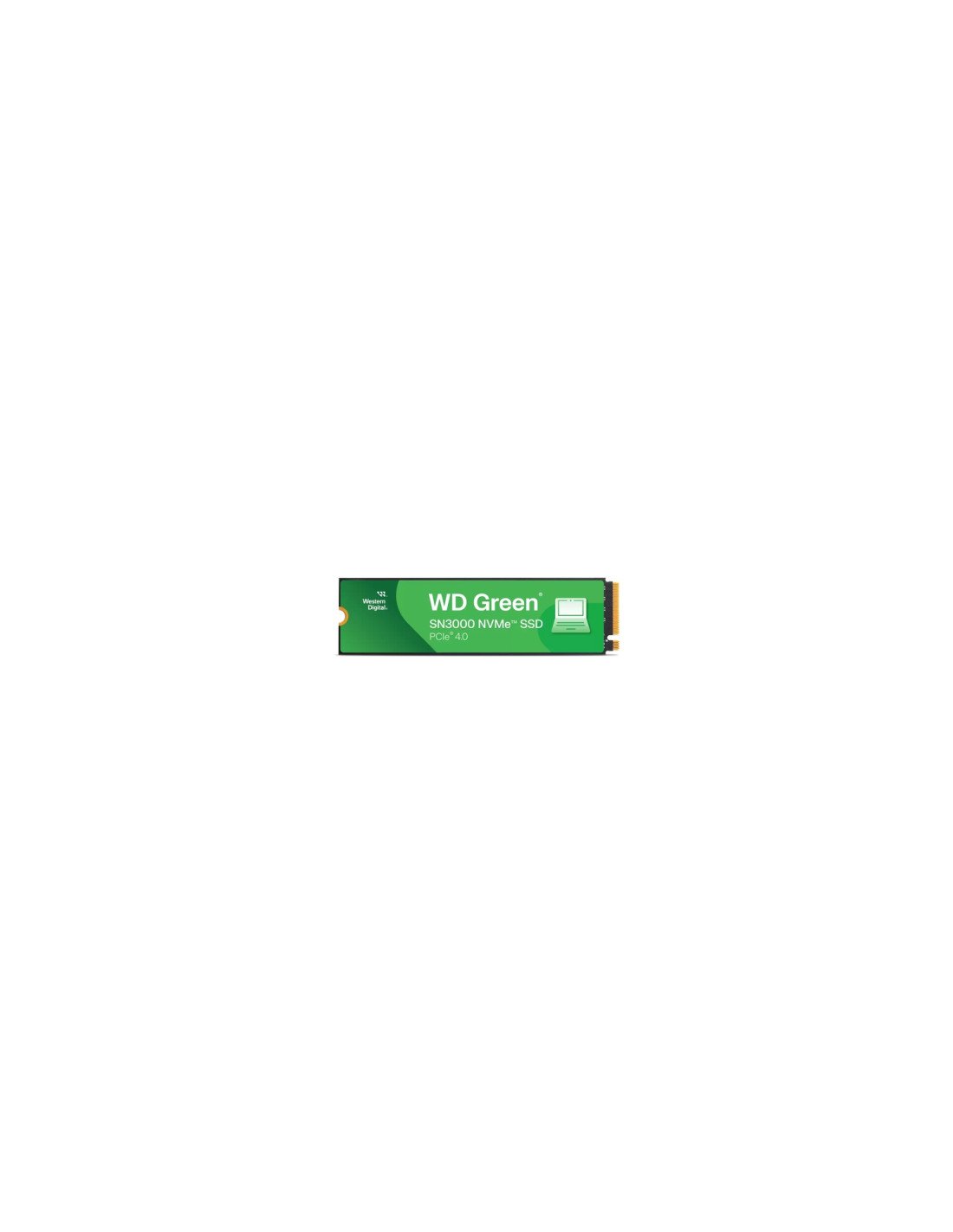 WD Green SN3000 512GB Disco SSD 5000MB/s NVMe PCIe 4.0 M.2 Gen4 QLC 3D NAND Disco SSD