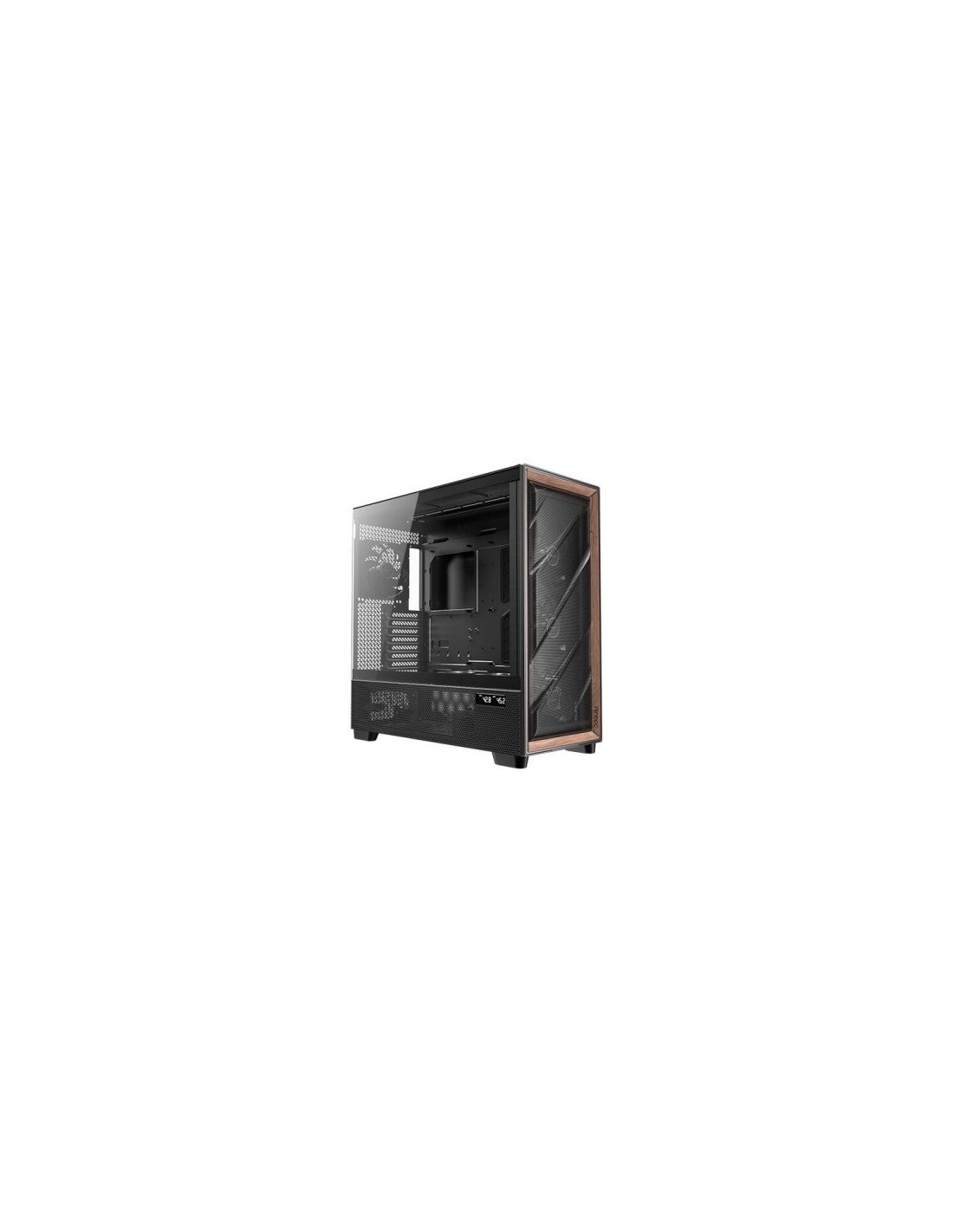 Antec FLUX PRO EUV Full Tower Negro, Madera