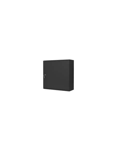 Lanberg WAF1-5203-06-00B armario rack 6U Bastidor de pared Negro