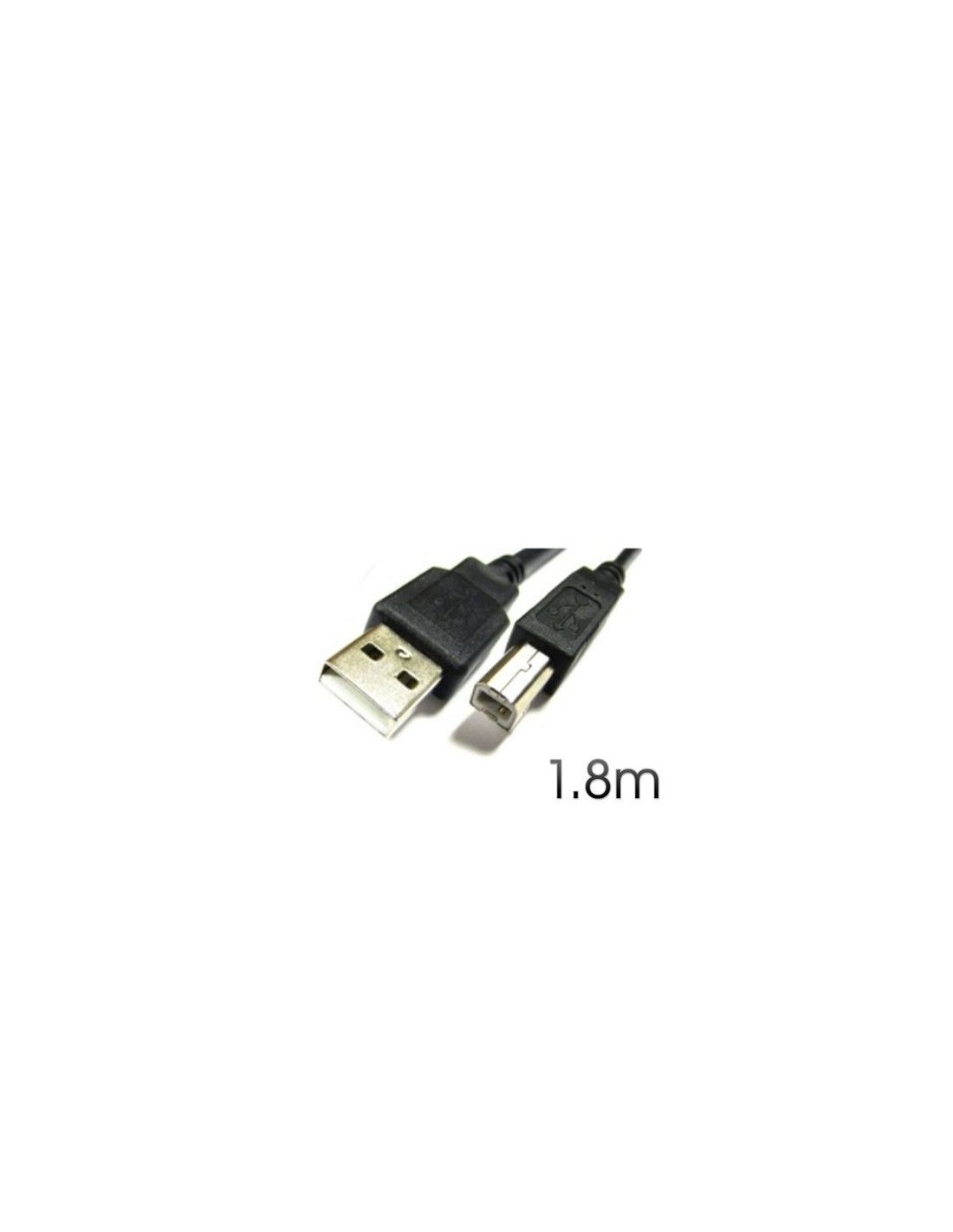 CABLE USB 2.0 IMPRESORA 1.8M AM-BM CROMAD