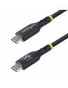StarTech.com Cable de Carga USB-C de 4m - Cable USB Tipo C - Certificación USB-IF - PD de 240W EPR - Cable USB 2.0 USB-C de Carg