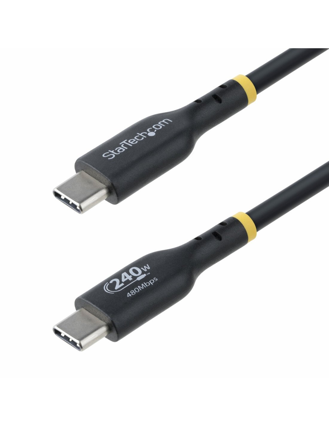 StarTech.com Cable de Carga USB-C de 4m - Cable USB Tipo C - Certificación USB-IF - PD de 240W EPR - Cable USB 2.0 USB-C de Carg